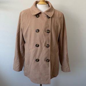 Old Navy Jacket Peacoat Tan Size XL (Women's)